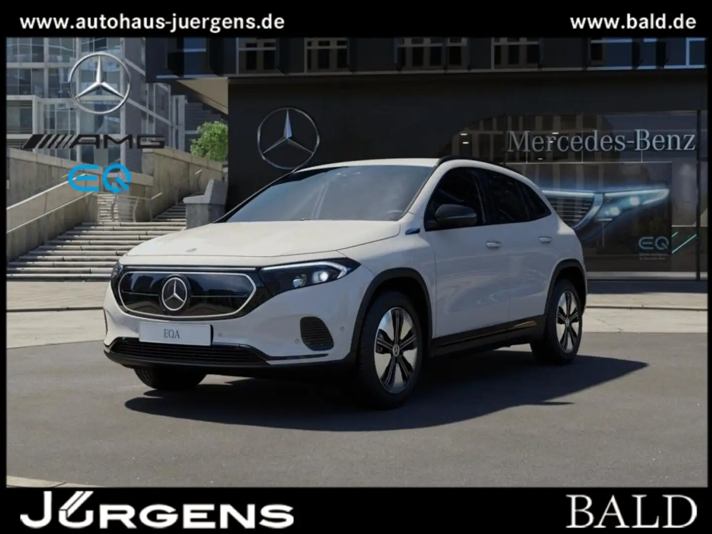 Mercedes-Benz EQA 250 Progressive/Distr/360/Night/LED/Ambi/18" Weiß - 1