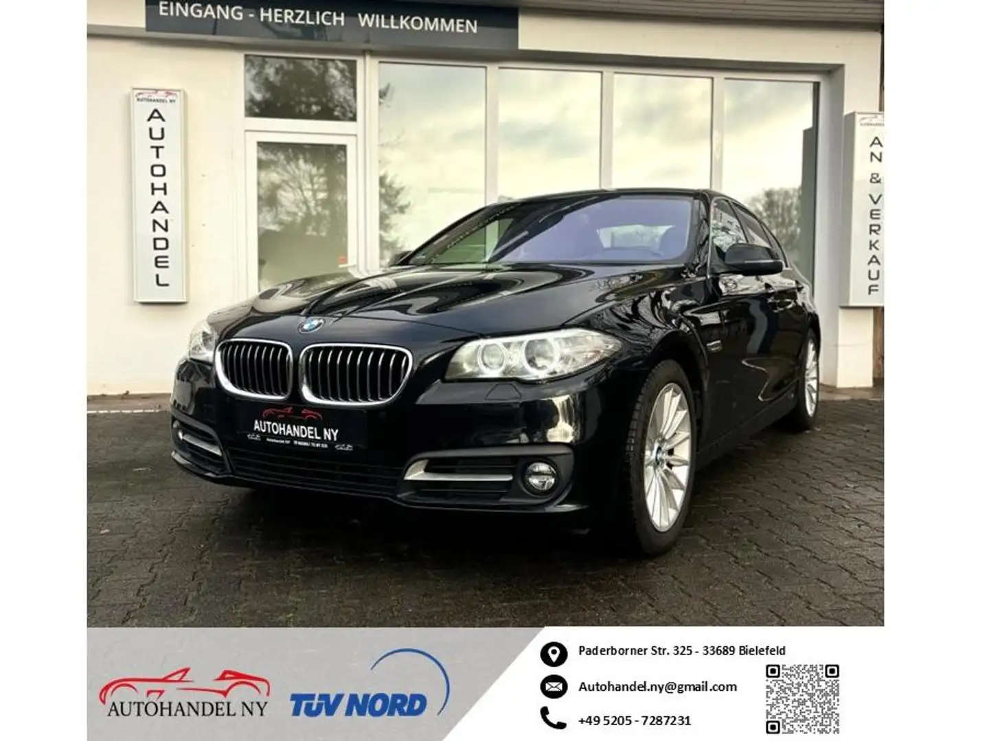 BMW 530 BMW 530 d xDrive, Standheiz,HeadUp,Digital. Tacho Noir - 1
