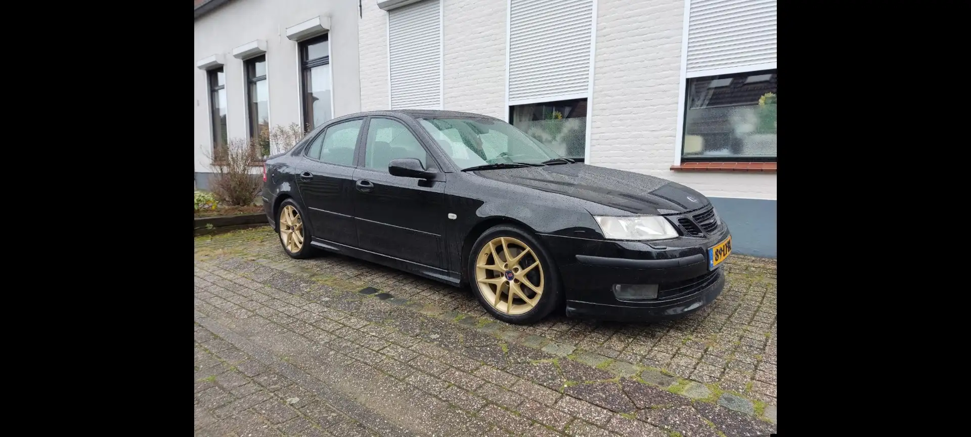 Saab 9-3 2.0T Aero Zwart - 1