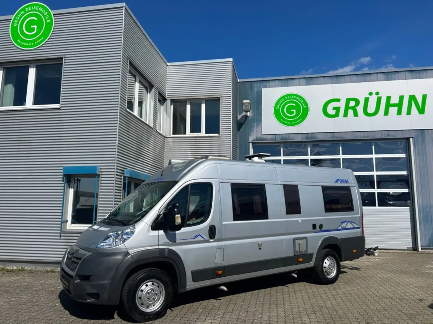 Pössl Roadcruiser 640/Solar/TV+SAT/Luftfederung/Kamera Blau - 1