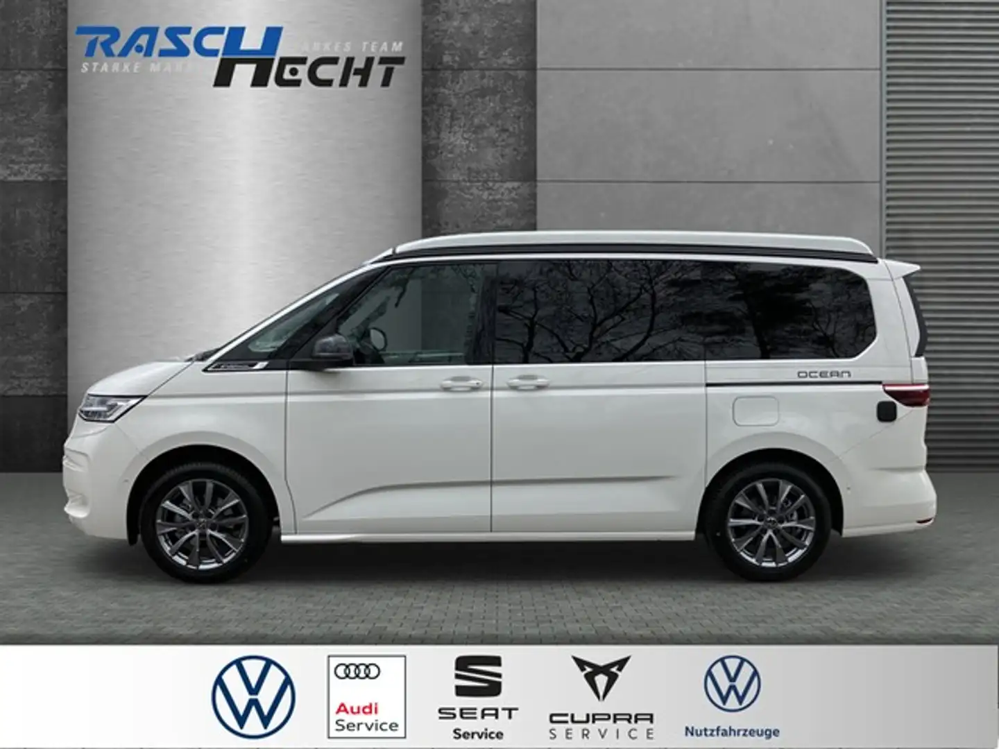 Volkswagen T7 California T 7 California Ocean 2.0 TDI DSG*AHK*LED*NAVI* Білий - 2