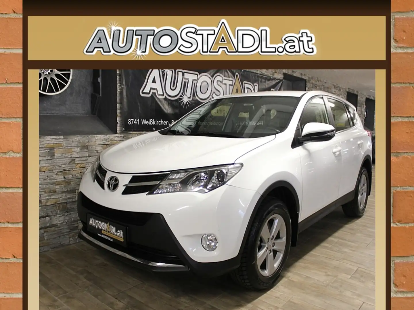 Toyota RAV 4 RAV4 2,0 D-4D Elegance 4WD Weiß - 1