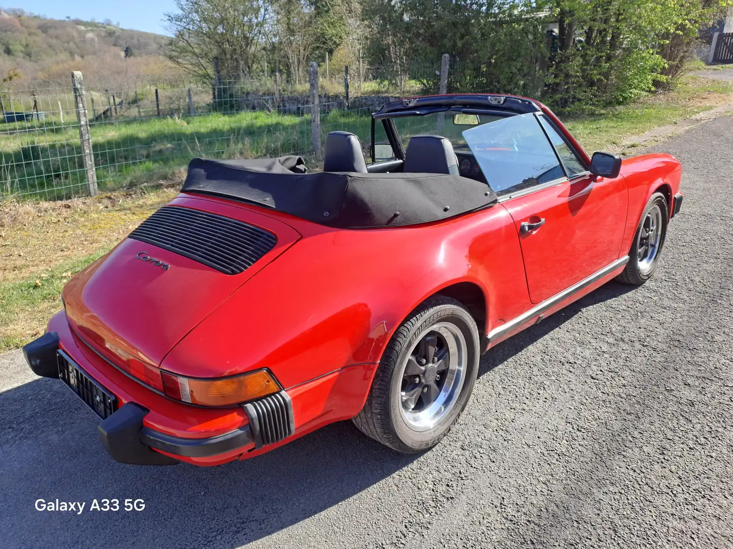 Porsche 911 Cabriolet G50 Rojo - 1