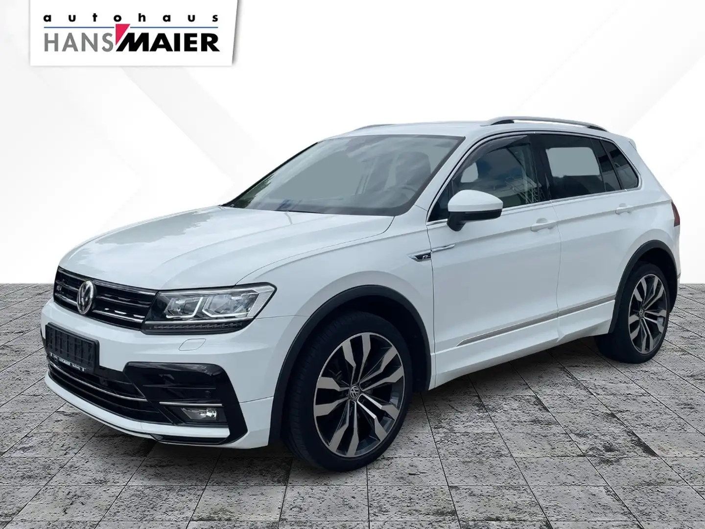 Volkswagen Tiguan High. 4Mot. TDI R-Line DSG AHK Leder Alb - 2