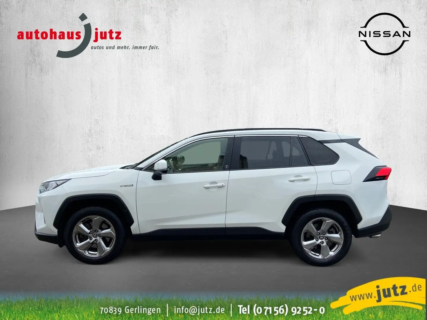 Toyota RAV 4 Toyota RAV4 Hybrid Team Deutschland LED CAM Sitz Weiß - 2