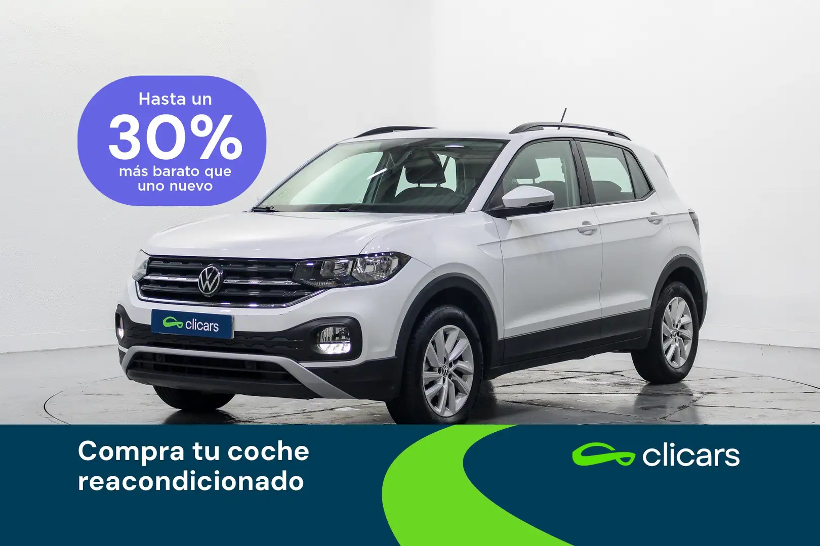 Volkswagen T-Cross 1.0 TSI Advance Blanc - 1