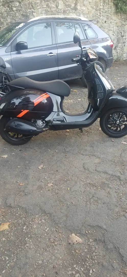 Piaggio GTS 300 Negro - 1