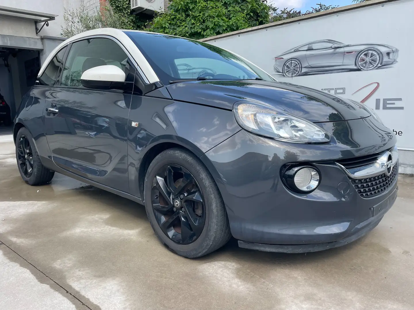 Opel Adam Adam 1.2i Black Link Pack Soprt Clim Prix 5990 Ttc Grigio - 1