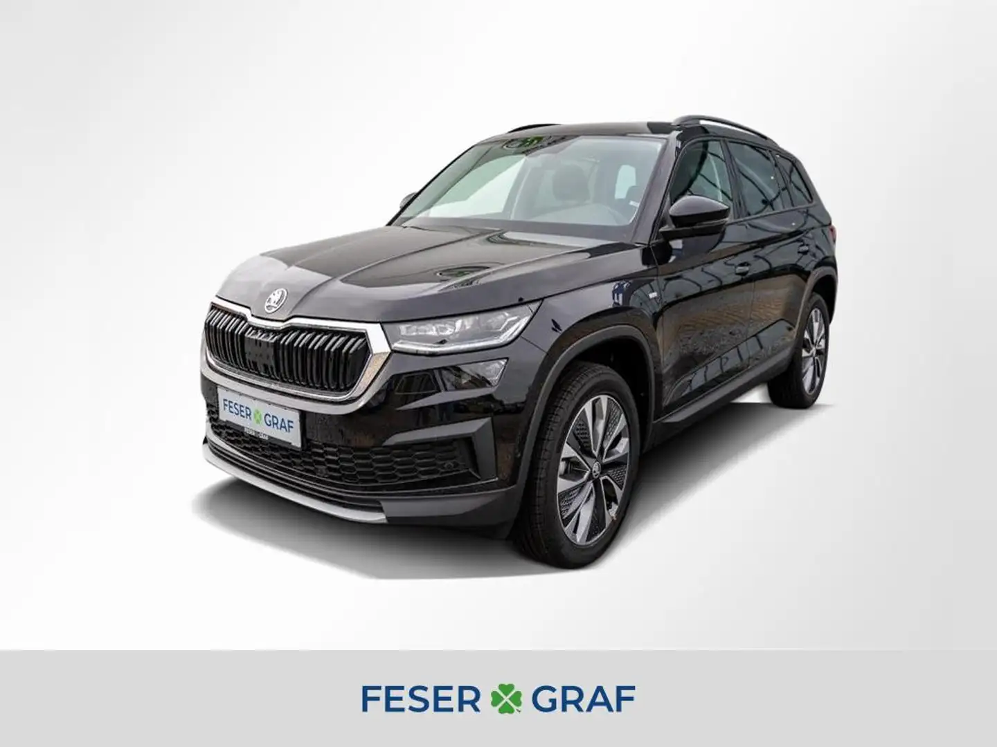 Skoda Kodiaq Ambition 1.5 TSI DSG *SOFORT VERFÜGBAR*COLUMBUS*KA Schwarz - 1