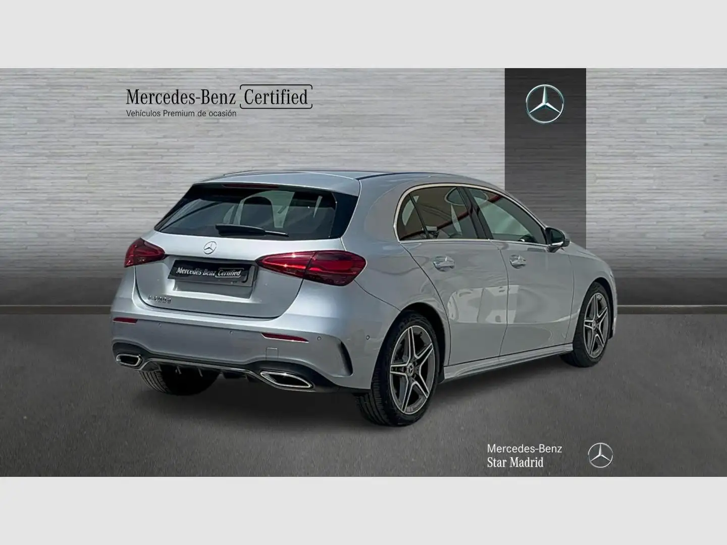 Mercedes-Benz A 200 d Plateado - 2