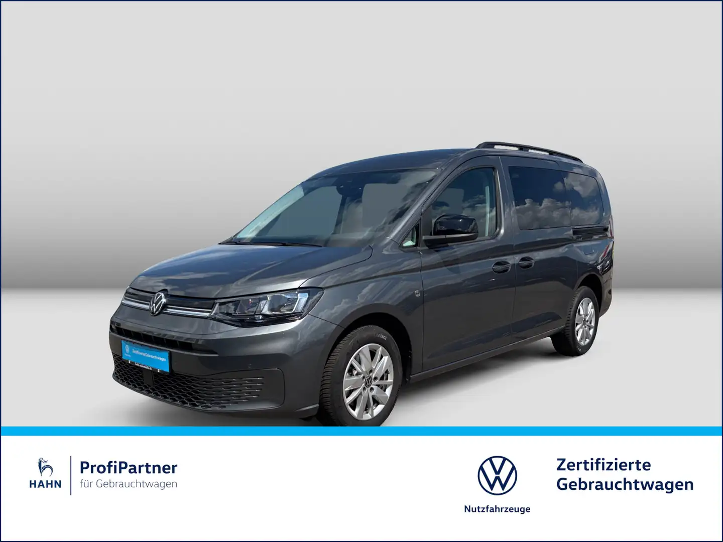 Volkswagen Caddy LIFE 2,0TDI 90KW DSG NAVI ACC AHK Grau - 1