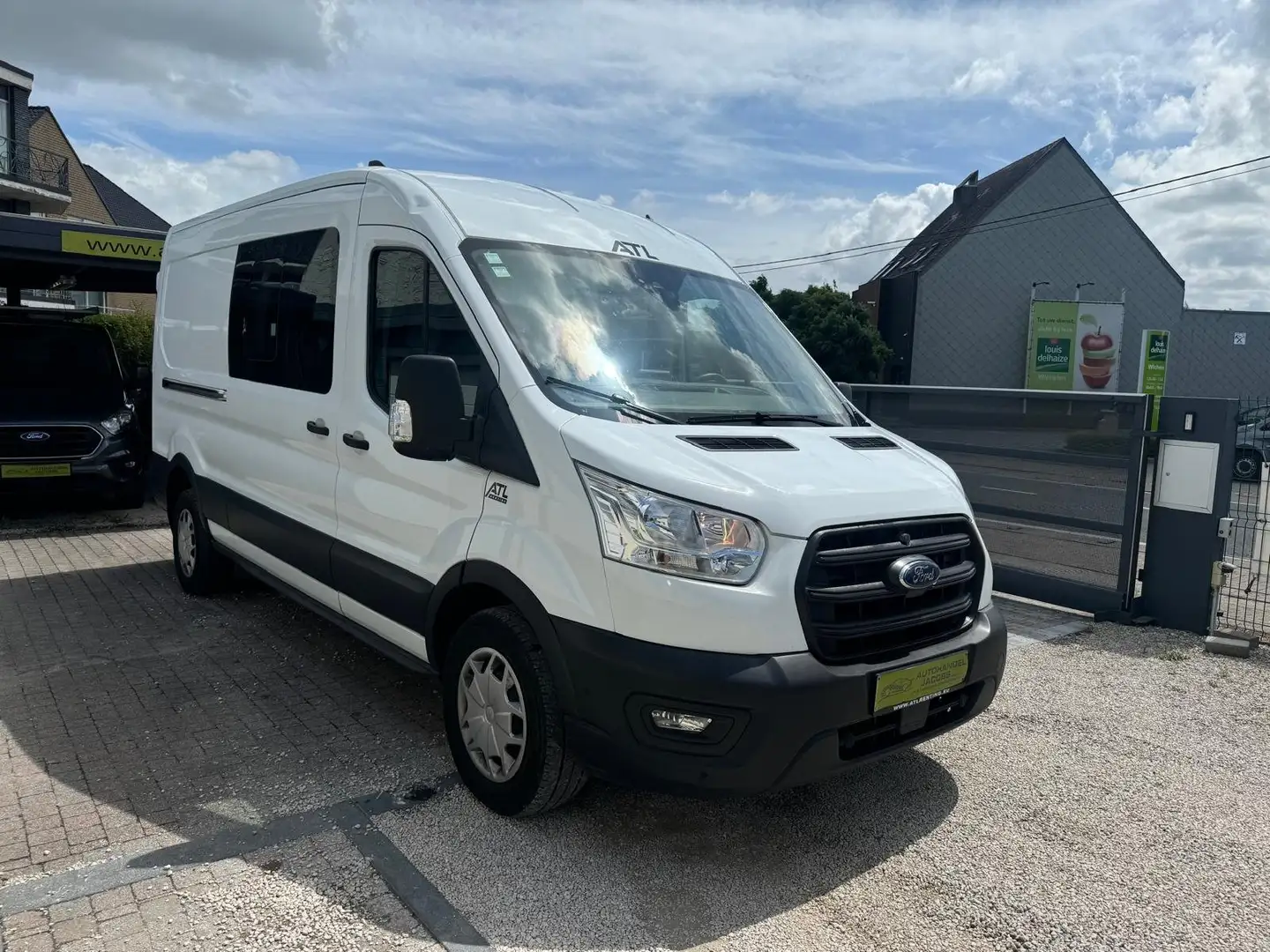 Ford Transit L3H2 * DUB CAB * 170PK * TH 3500KG * NIEUW MODEL * Blanc - 1
