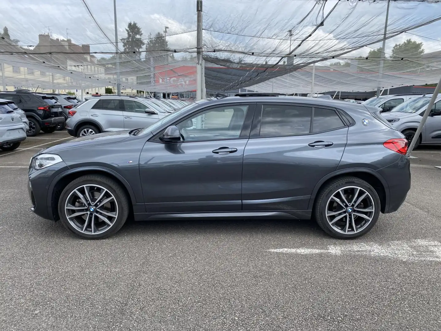 BMW X2 (F39) XDRIVE 20I 178 M SPORT BVA8 TOIT OUVRANT Gris - 2
