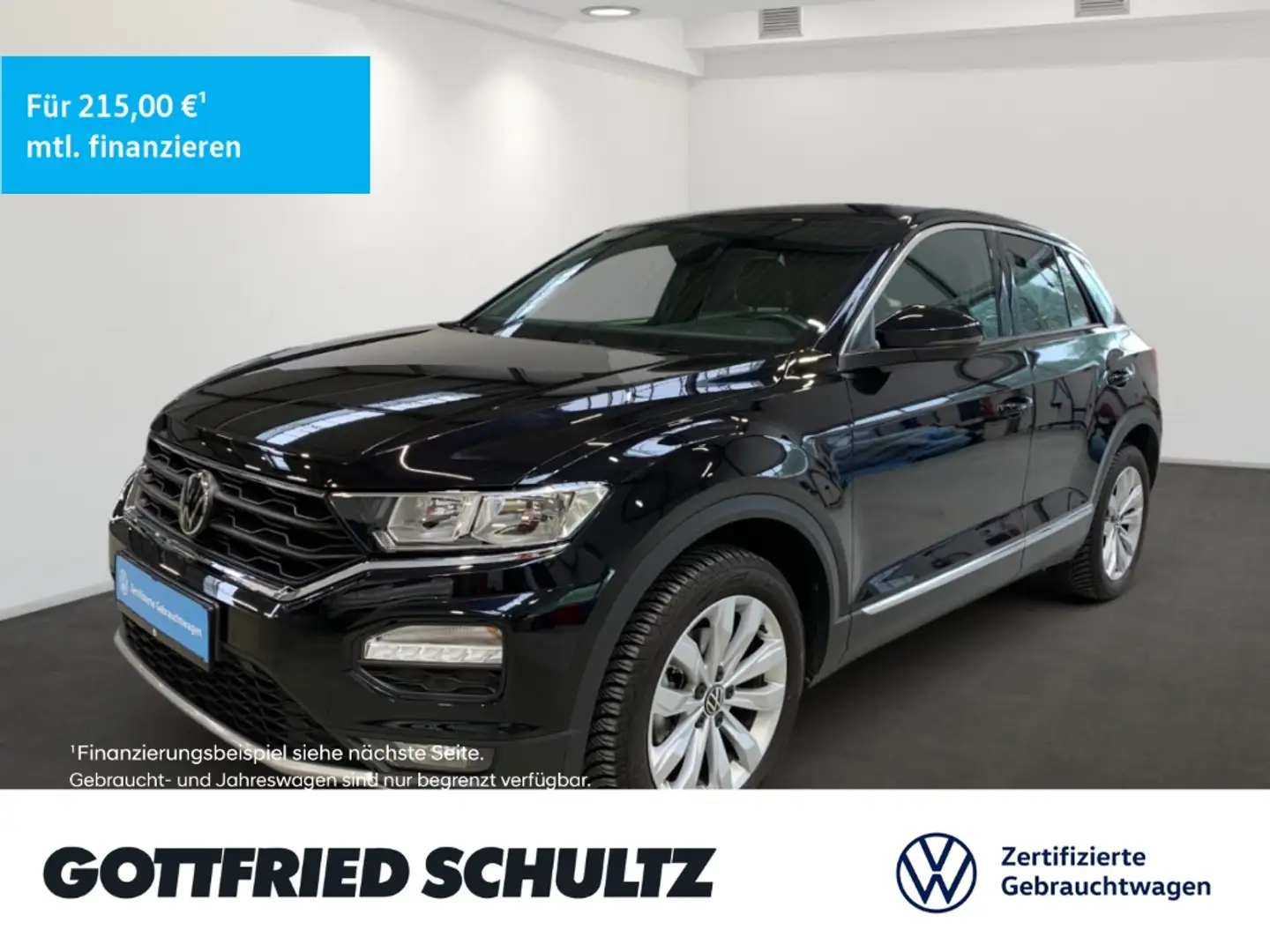 Volkswagen T-Roc SPORT TSI DSG APP-CONNECT EINPARKHILFE ACC USB Nero - 1