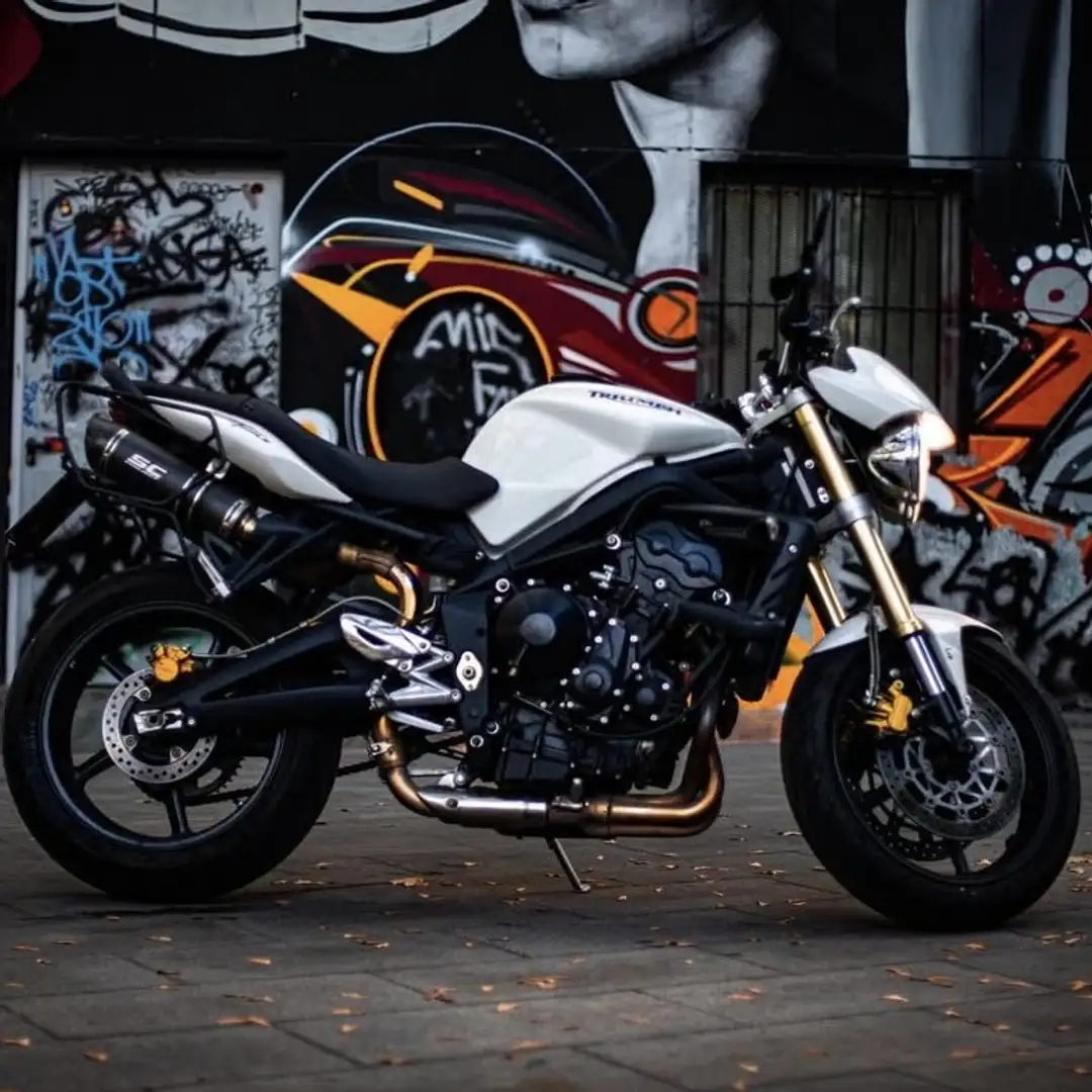 Triumph Street Triple 675 Triumph Street Triple (D.1/D.3) Blanc - 1