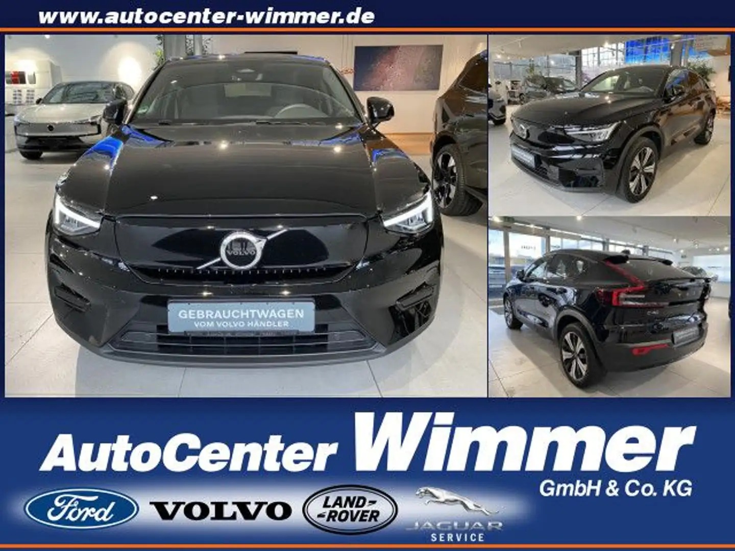 Volvo C40 Recharge Single Motor Plus Winter+BLIS uvm. Schwarz - 1