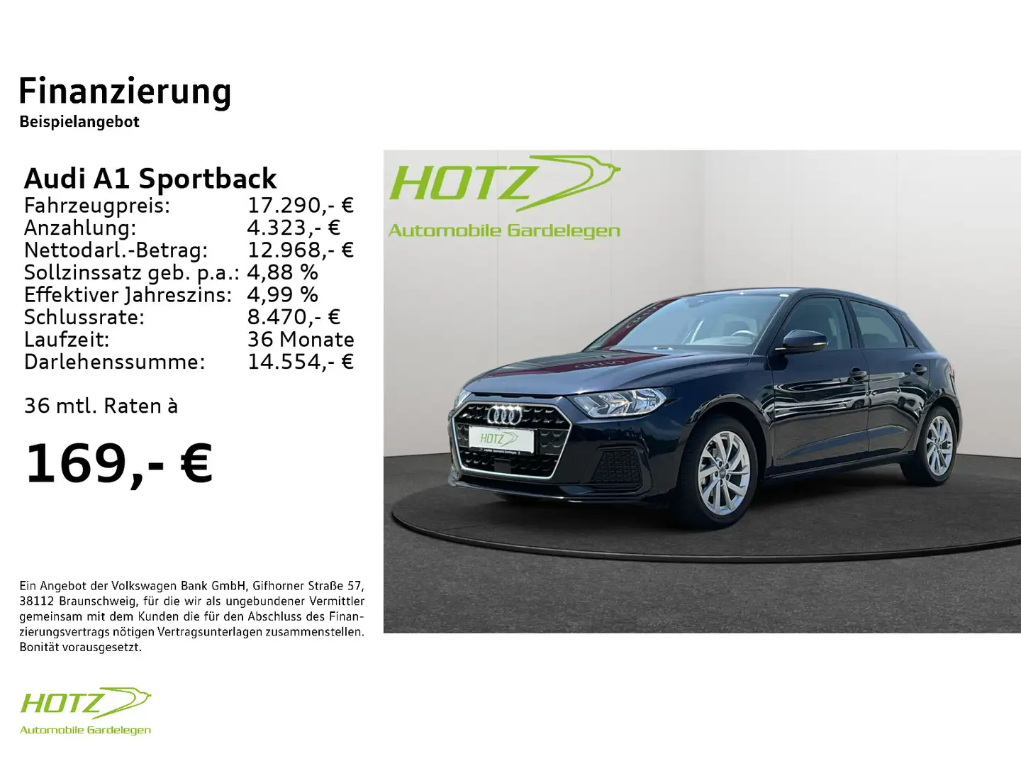 Audi A1 25 TFSI advanced Blu/Azzurro - 2