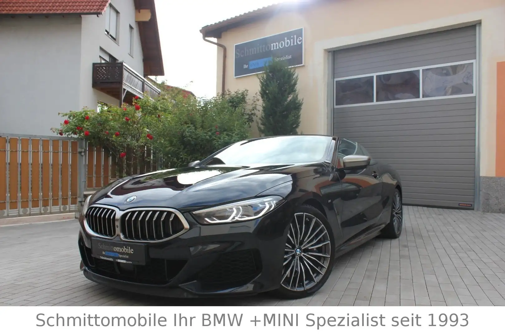 BMW M850 i xDrive,Laser,Bowers&Wilk.,Head-Up,SoftCl. Schwarz - 1