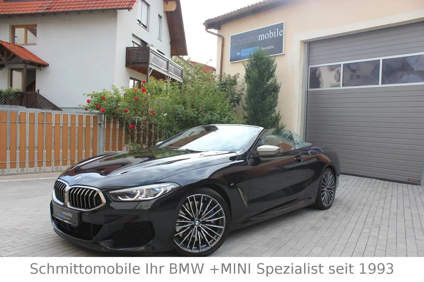 BMW M850 i xDrive,Laser,Bowers&Wilk.,Head-Up,SoftCl. Schwarz - 2