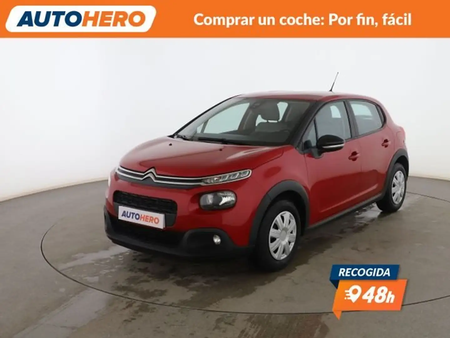 Citroen C3 1.2 PureTech Feel 68 Rojo - 1