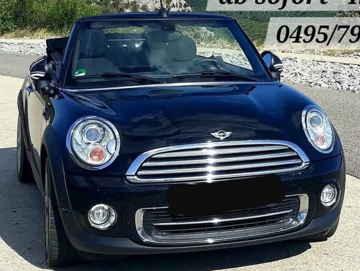 MINI Cooper Cabrio Mini Cabriolet 1.6i Cooper Zwart - 2