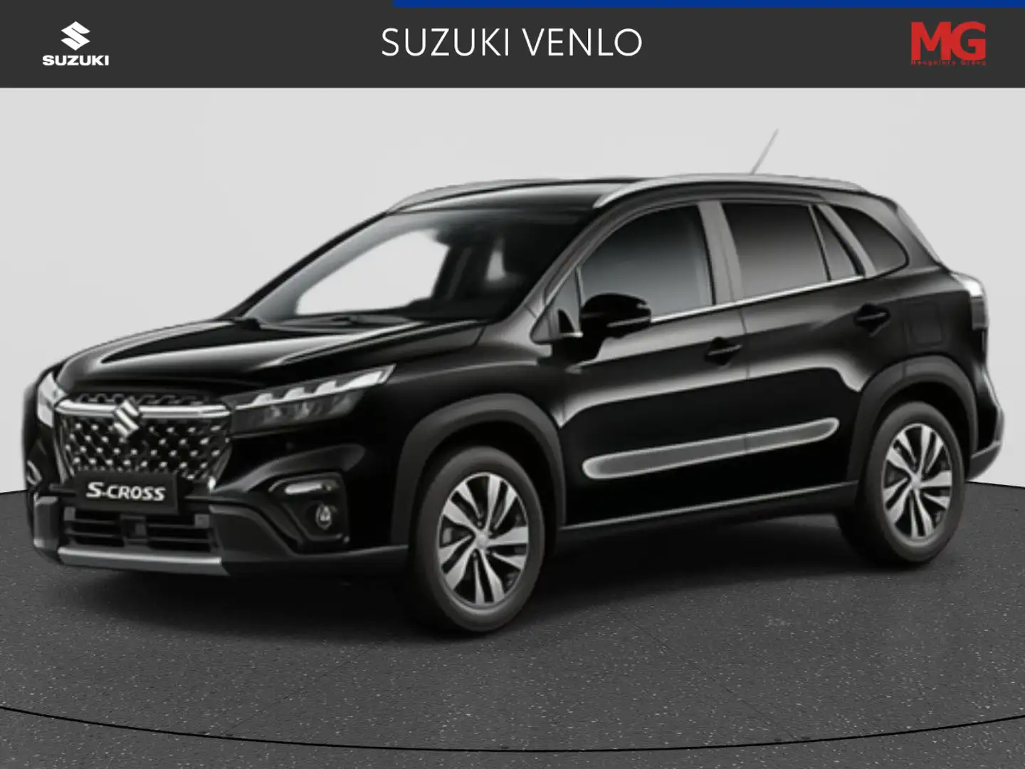 Suzuki S-Cross 1.4 Boosterjet Style Smart Hybrid Sunroof NIEUW / Zwart - 1