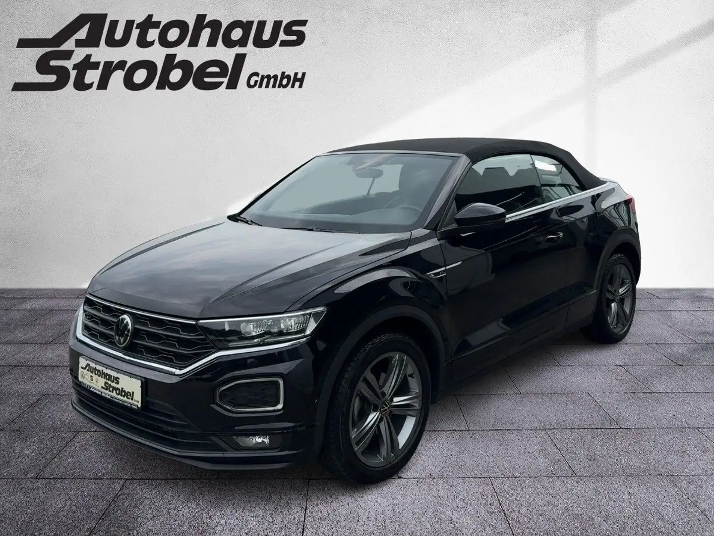 Volkswagen T-Roc 1.5 TSI DSG R-Line ACC LED Leder Schwarz - 2
