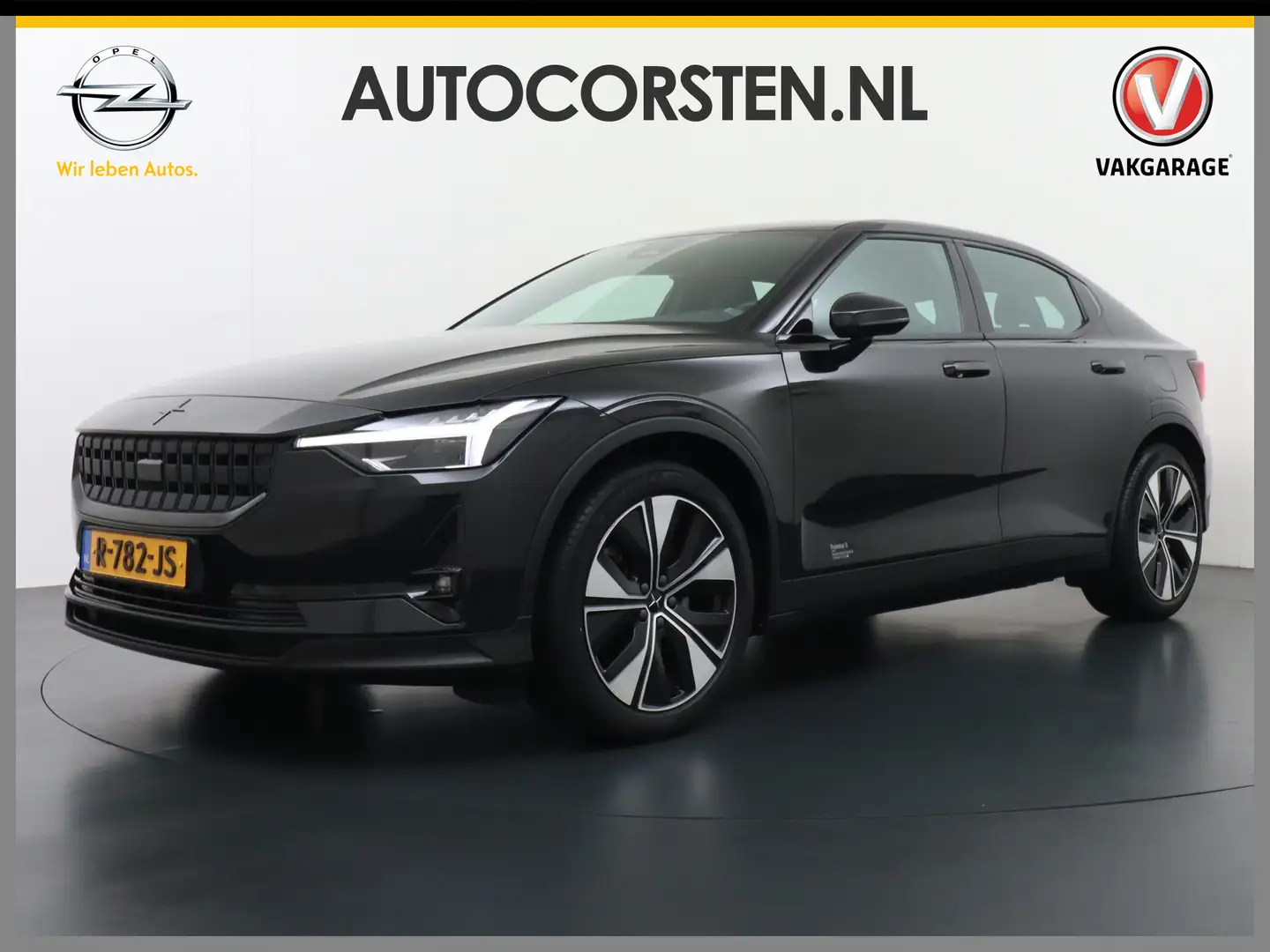 Polestar 2 Long Range 78 kWh Sleutelloos (GSM-sleutel) Adapti Noir - 1