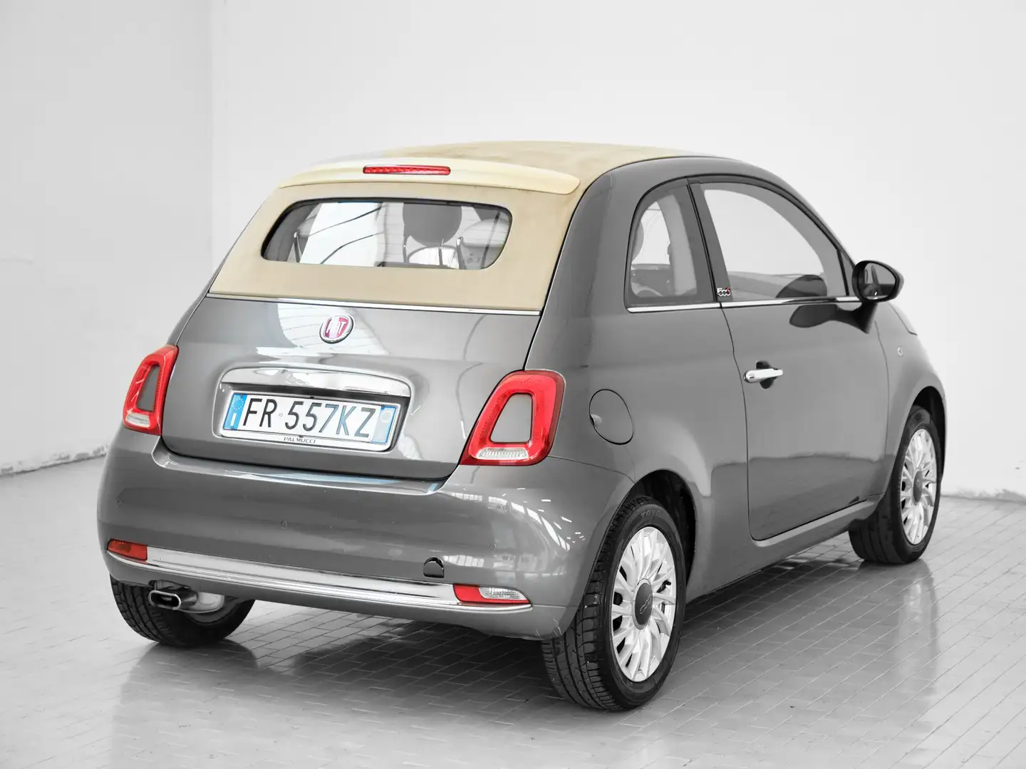 Fiat 500C 500C 1.2 Lounge 69cv my18 Grigio - 2