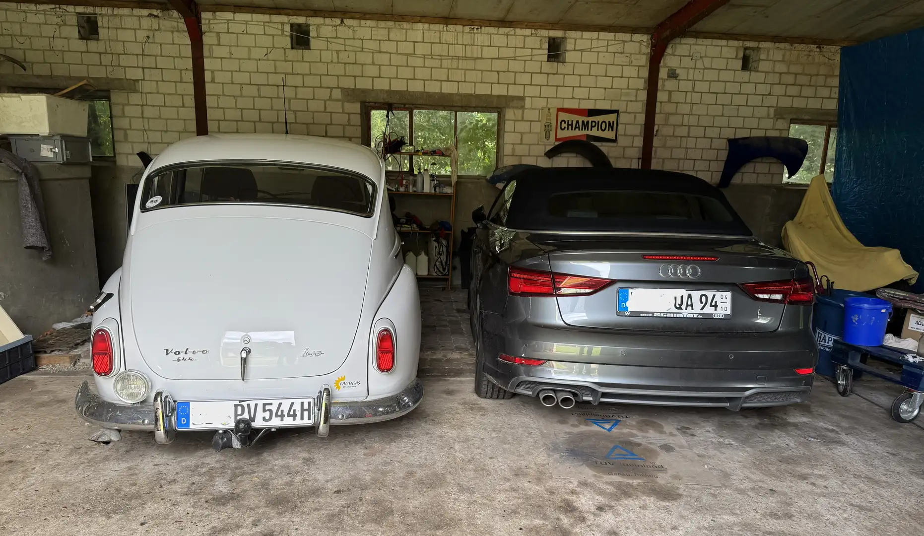 Volvo PV544 Buckel, PV 544 Weiß - 1