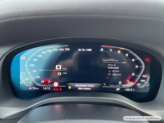 BMW X3 M view 10