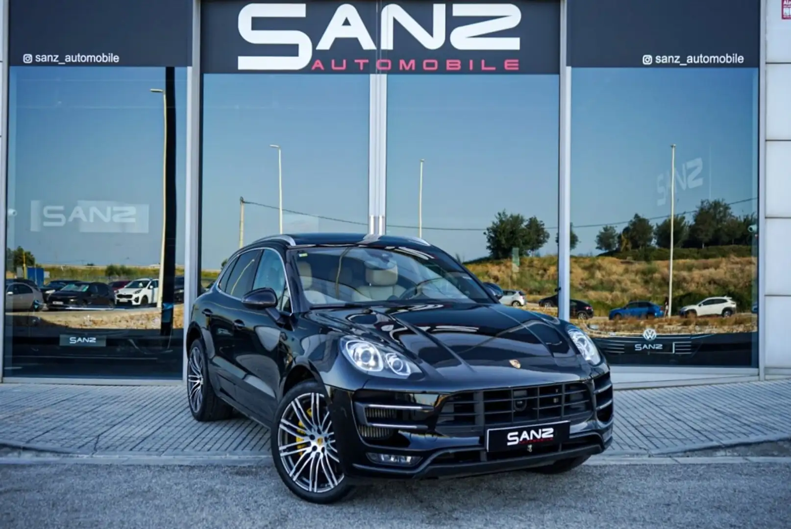 Porsche Macan Turbo Aut. Negro - 1