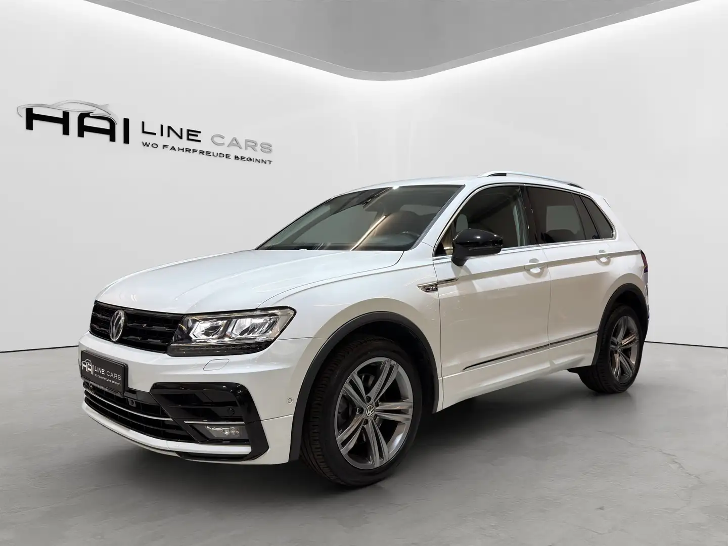 Volkswagen Tiguan 4Motion R-Line | Standheizung | LED | AHK | Kamera Weiß - 1
