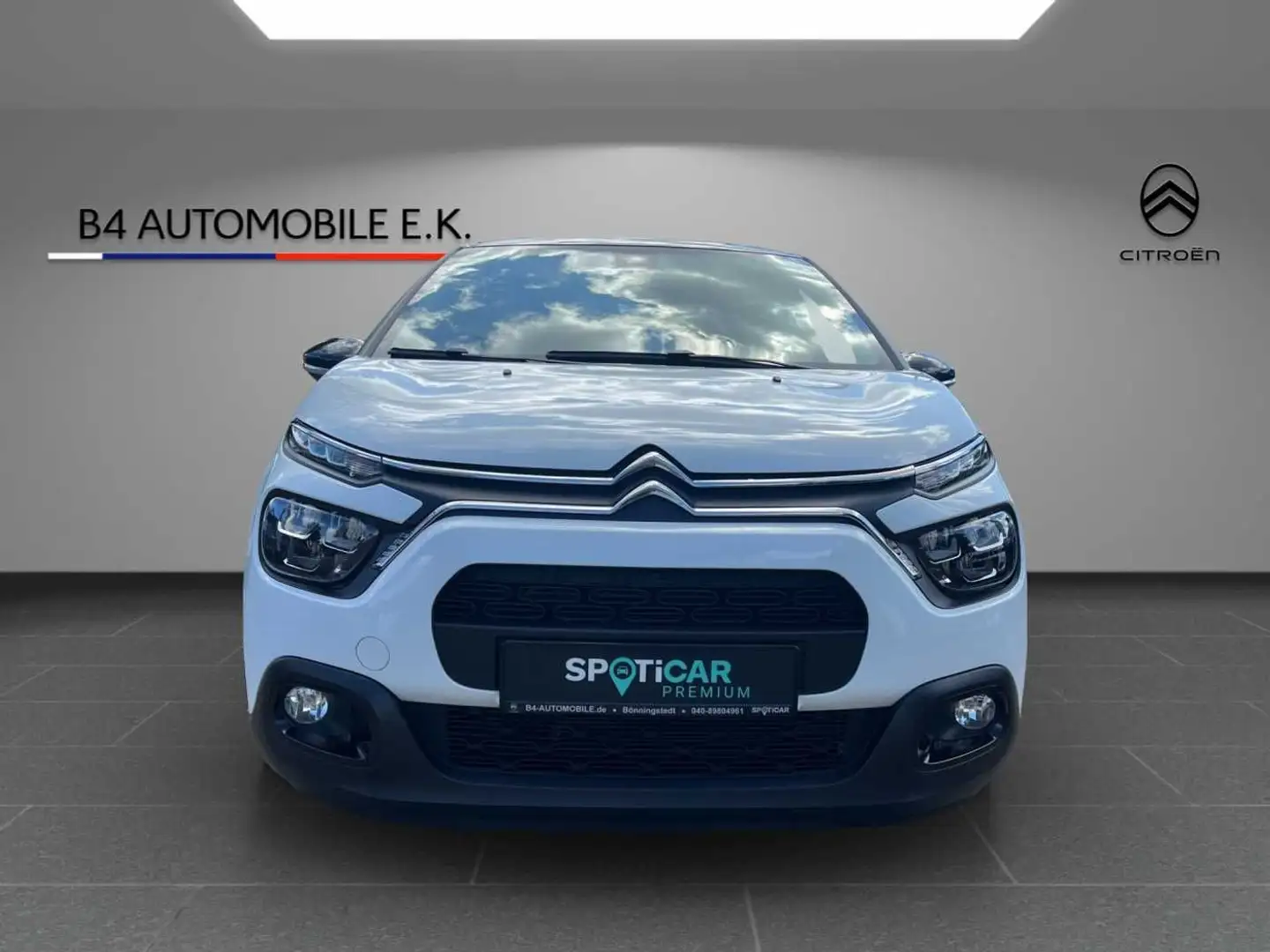 Citroen C3 PureTech 110 S&S EAT6 Shine Pack NAVI 17' Bianco - 2