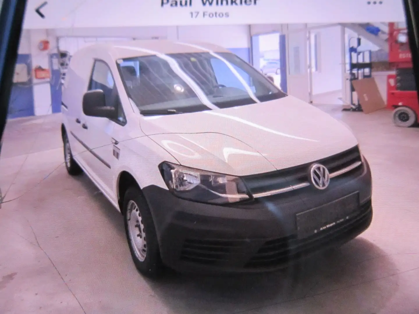 Volkswagen Caddy Kasten BMT Weiß - 1