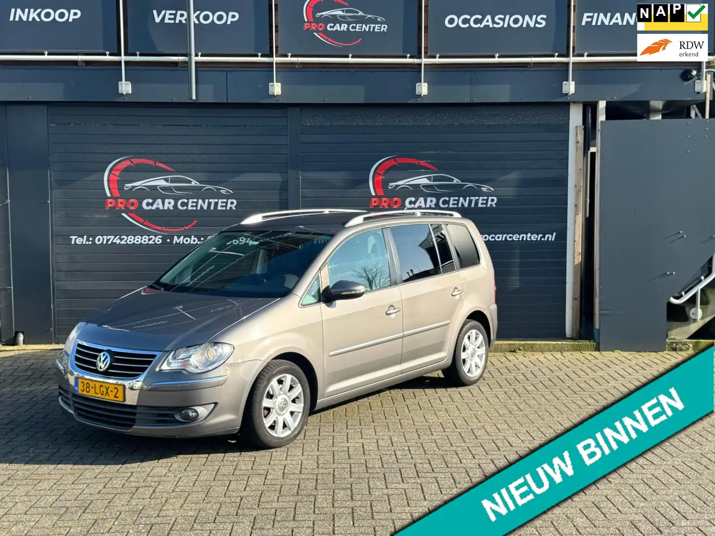 Volkswagen Touran 1.4 TSI Highline CLIMATE|CRUISE|PDC|STOEL.VER|XENO Grigio - 1