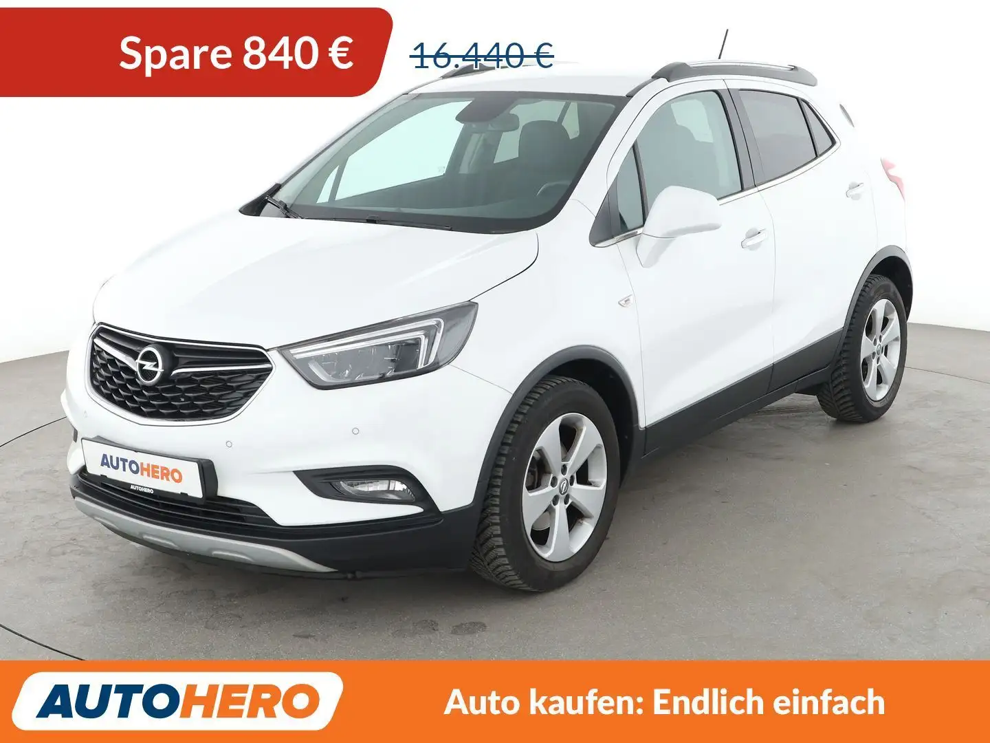 Opel Mokka X 1.4 Turbo Innovation Aut.*NAVI*CAM*LED*PDC*SHZ* Weiß - 1
