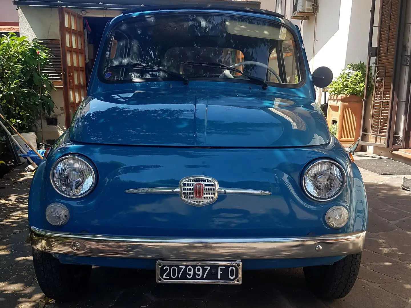 Fiat 500 FIAT 500 F OTTO BULLONI PERFETTA Bleu - 2