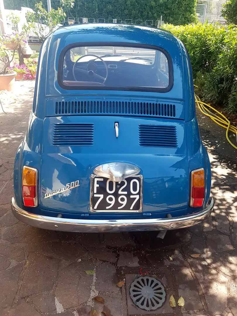 Fiat 500 FIAT 500 F OTTO BULLONI PERFETTA Bleu - 1