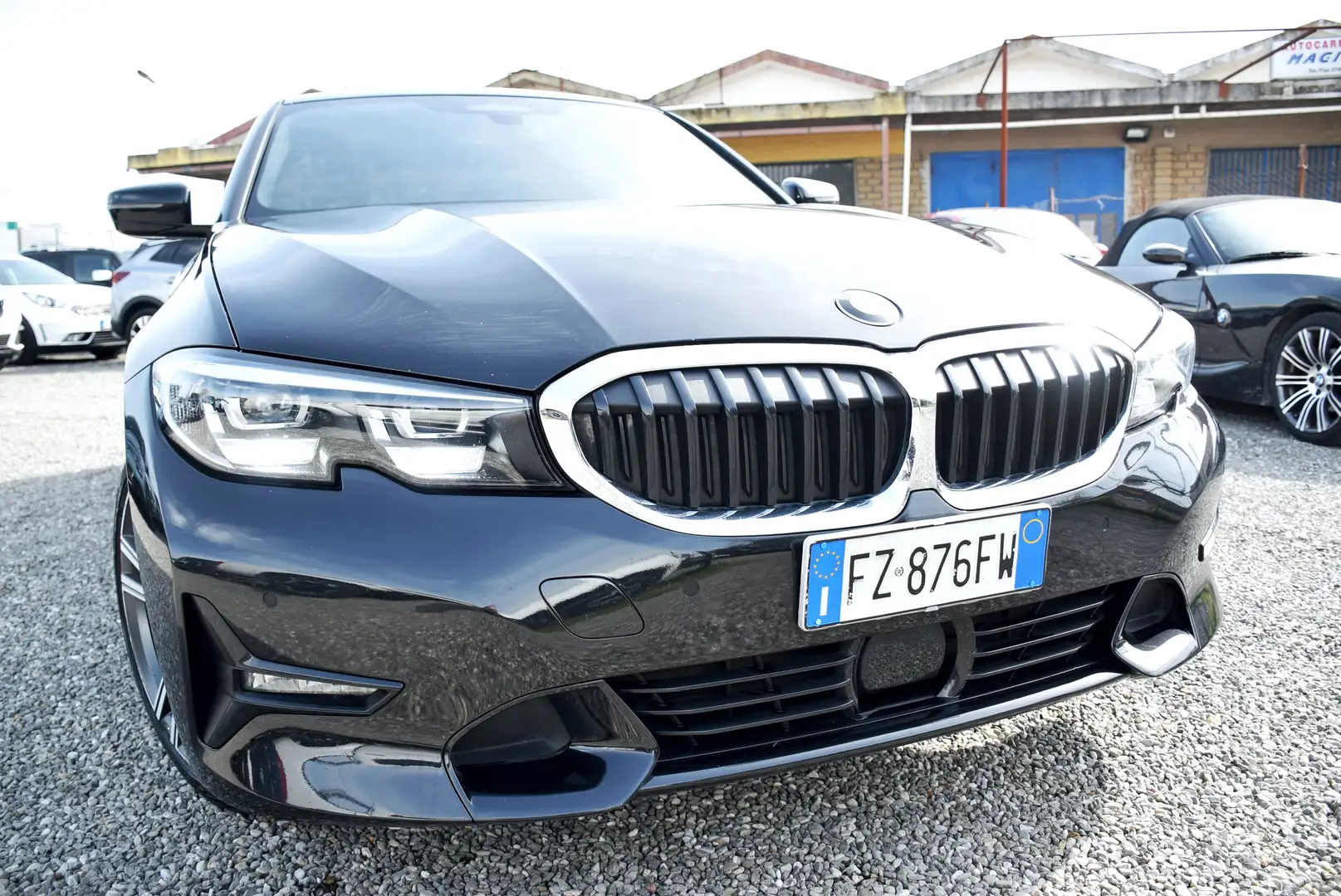 BMW 320 d XDRIVE AUT. 190CV SPORT NAVI ADAS PELLE LED IVA Nero - 2