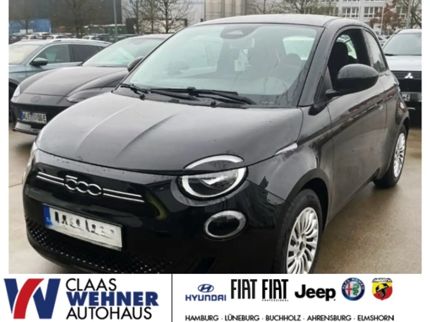 Fiat 500e e Action Automatik Radio & Winter-Paket One Pedal Schwarz - 1