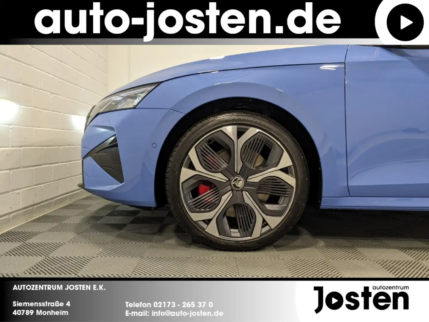 Skoda Octavia Combi RS 2.0 TSI DSG DCC AHK Canton Pano RS-Lounge Bleu - 2