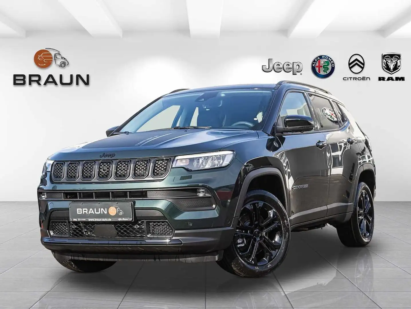 Jeep Compass 1.3 PHEV 177kW (240 PS) NORTH STAR Grün - 1