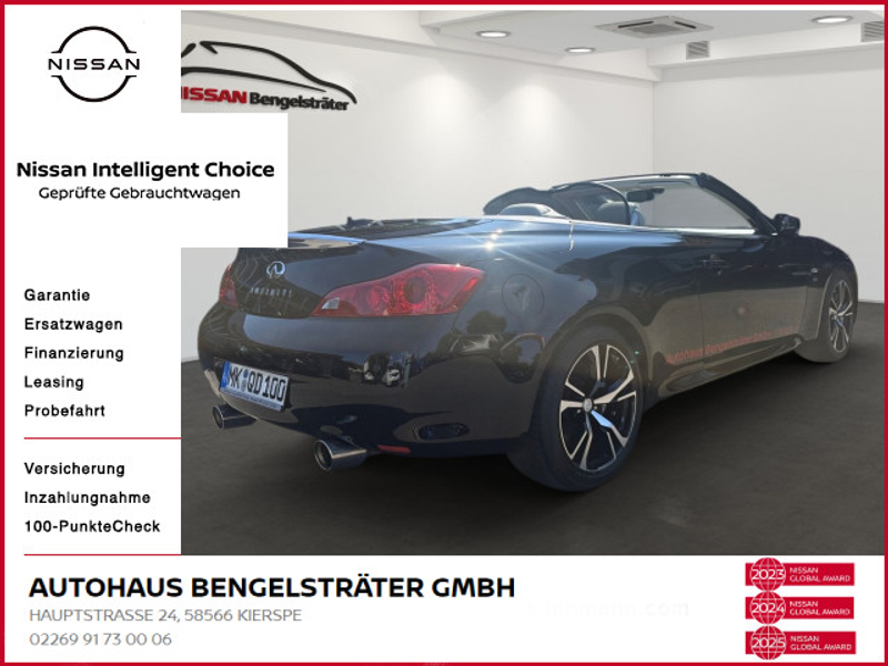 Infiniti G37 3.7 V6 GT Cabrio — photo 3