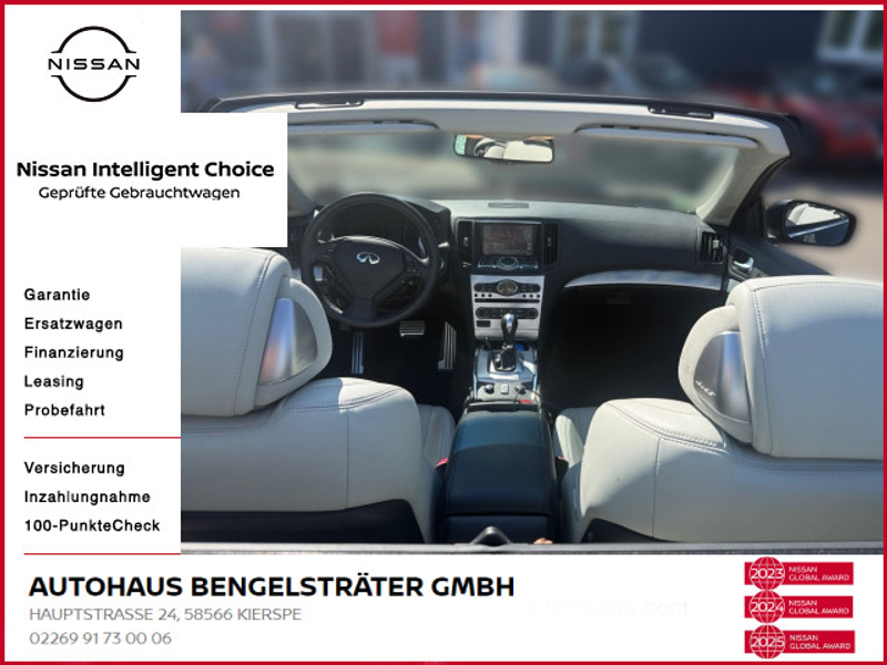 Infiniti G37 3.7 V6 GT Cabrio — photo 10