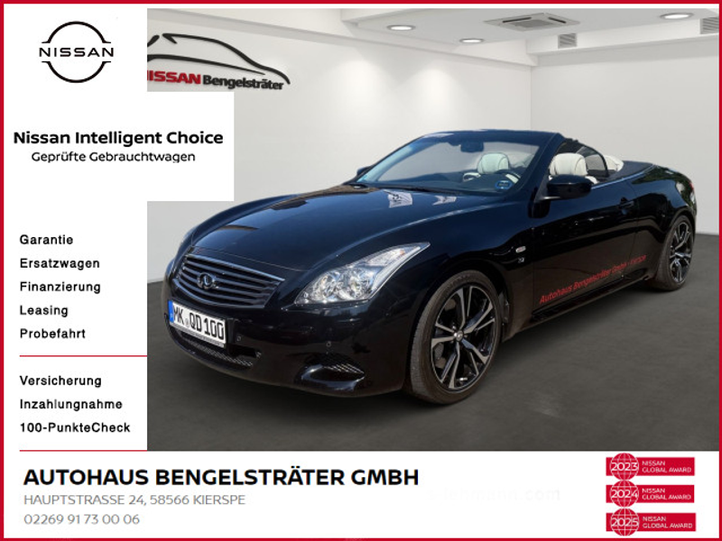 Infiniti G37 3.7 V6 GT Cabrio