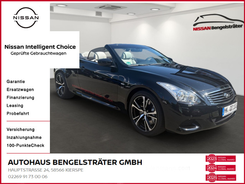 Infiniti G37 3.7 V6 GT Cabrio — photo 2