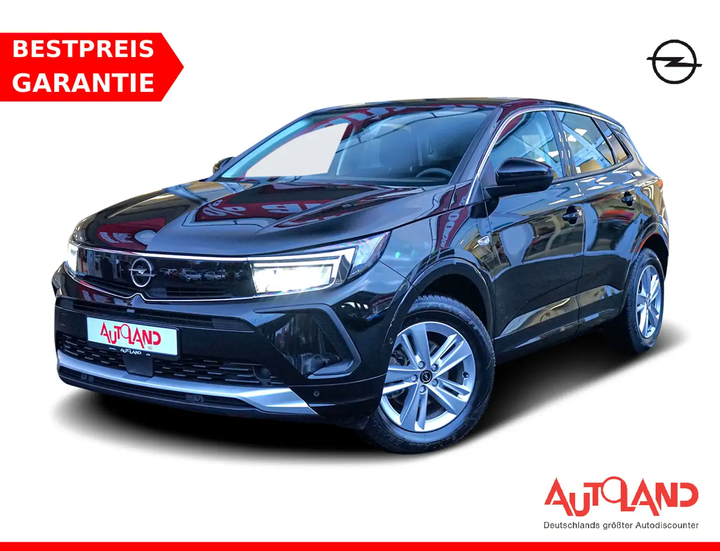 Opel Grandland 1.2 Enjoy Aut. LED Kamera Sitzheizung Noir - 1