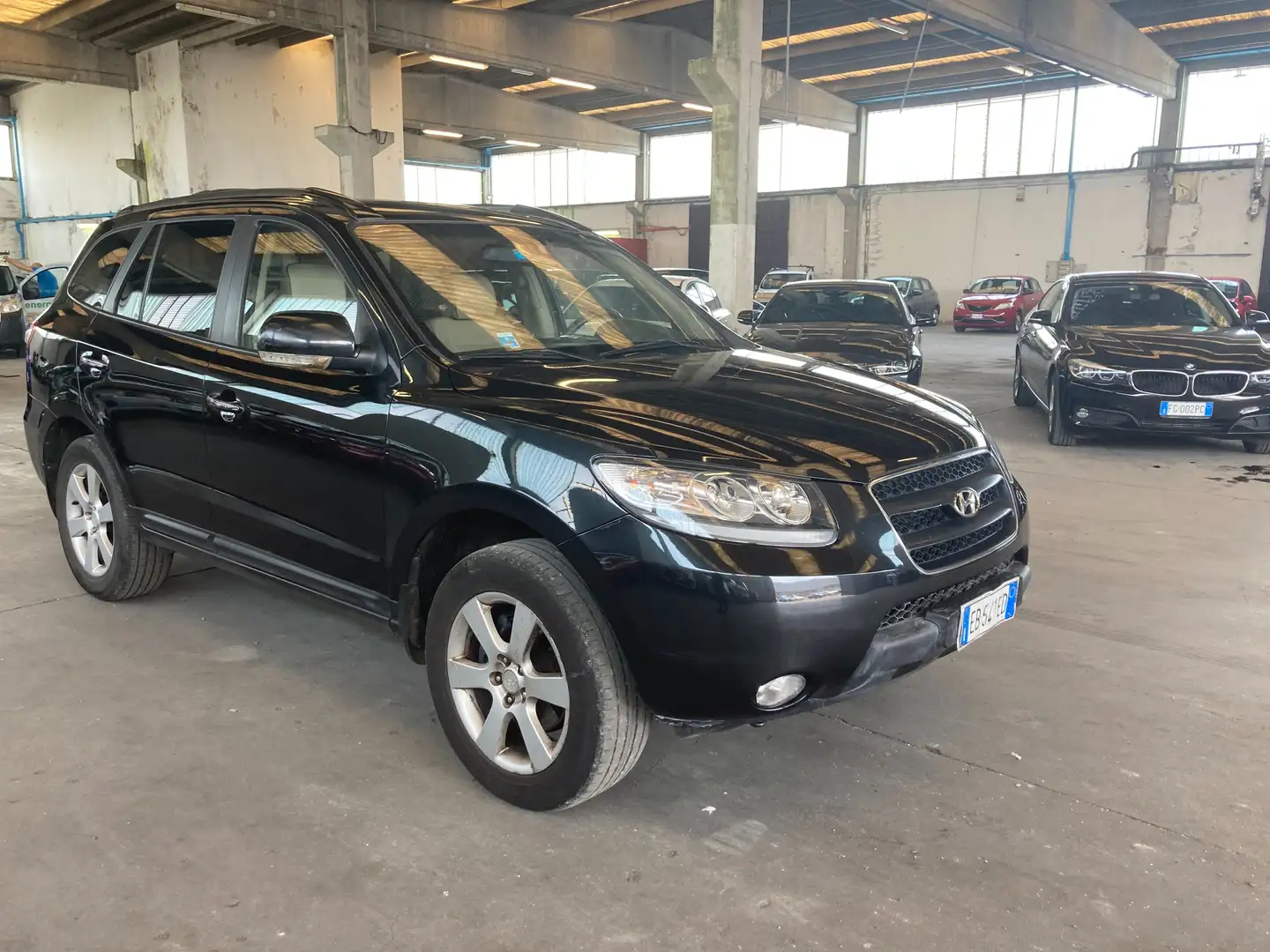 Hyundai SANTA FE Santa Fe II 2010 2.2 crdi Dynamic AUTOMAT Nero - 2