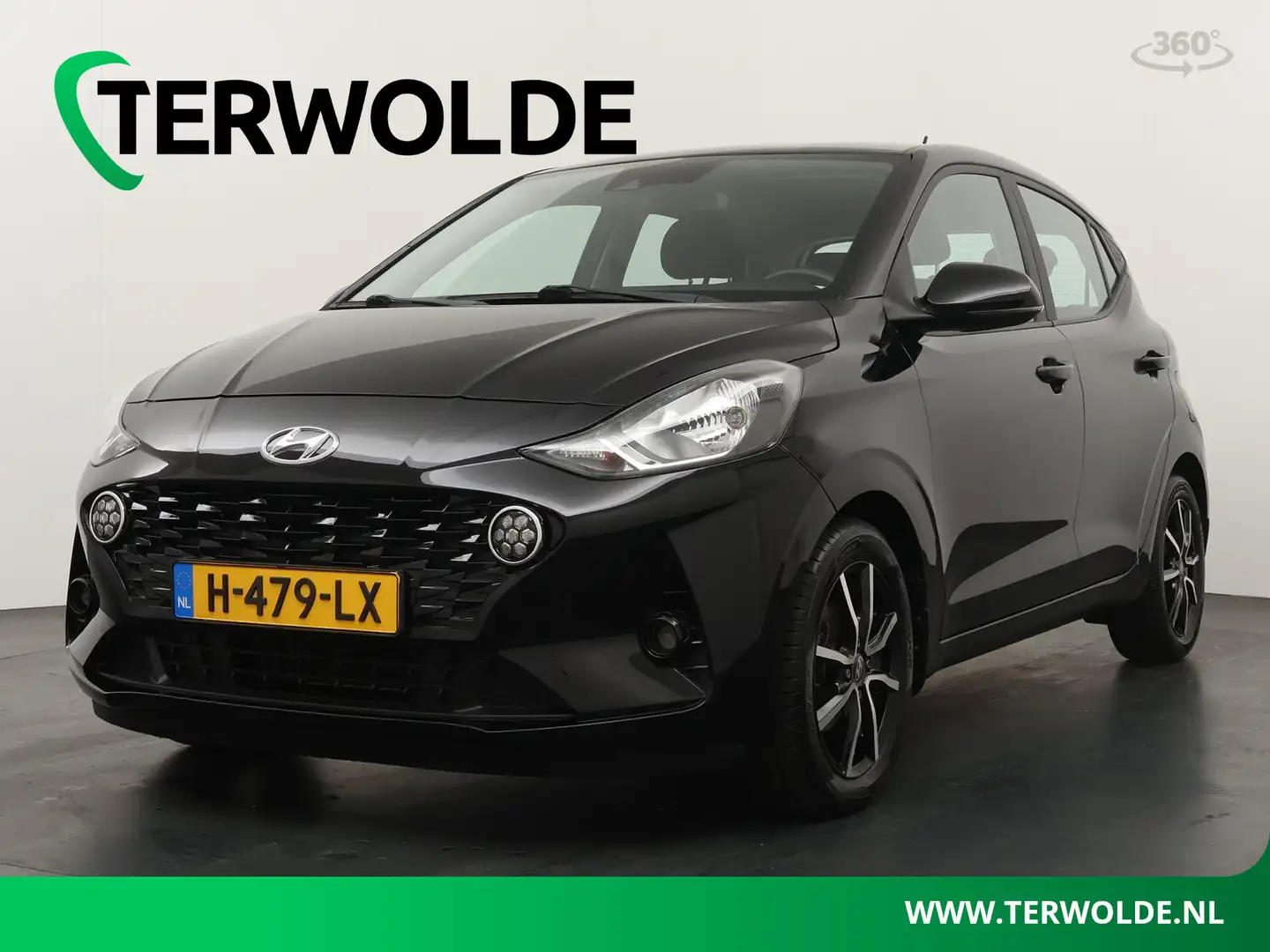 Hyundai i10 1.0 Comfort AFNEEMBARE TREKHAAK Negro - 1